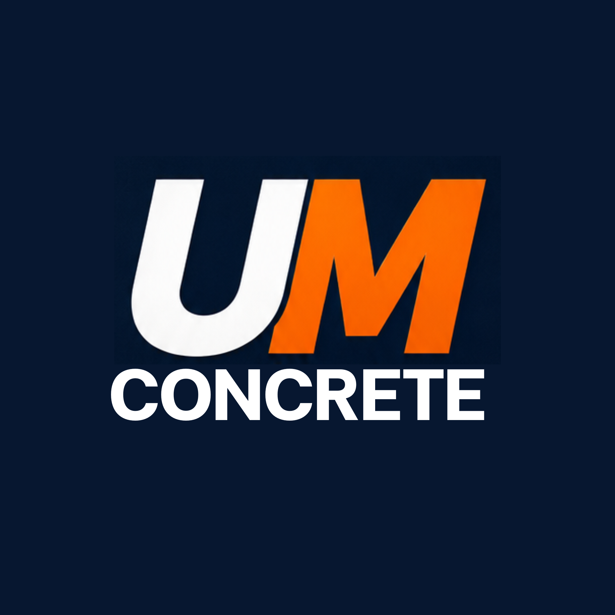 UM Concrete Logo